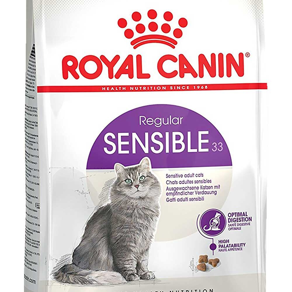 Royal Canin корм для кошек с чувствительным пищеварением с курицей (Sensible Adult)