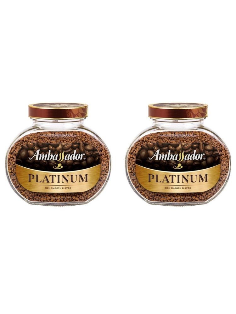 Кофе растворимый Ambassador Platinum 190 г x 2 шт