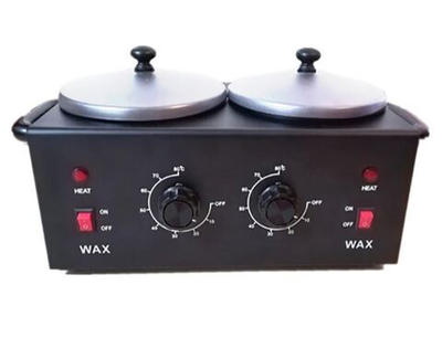 Воскоплав BeautyPro Арт.36002 двойной баночный металл 100 Вт черный