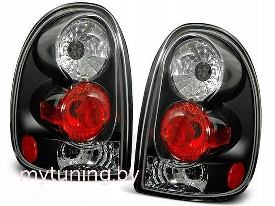 Задние фонари black для Chrysler Voyager III