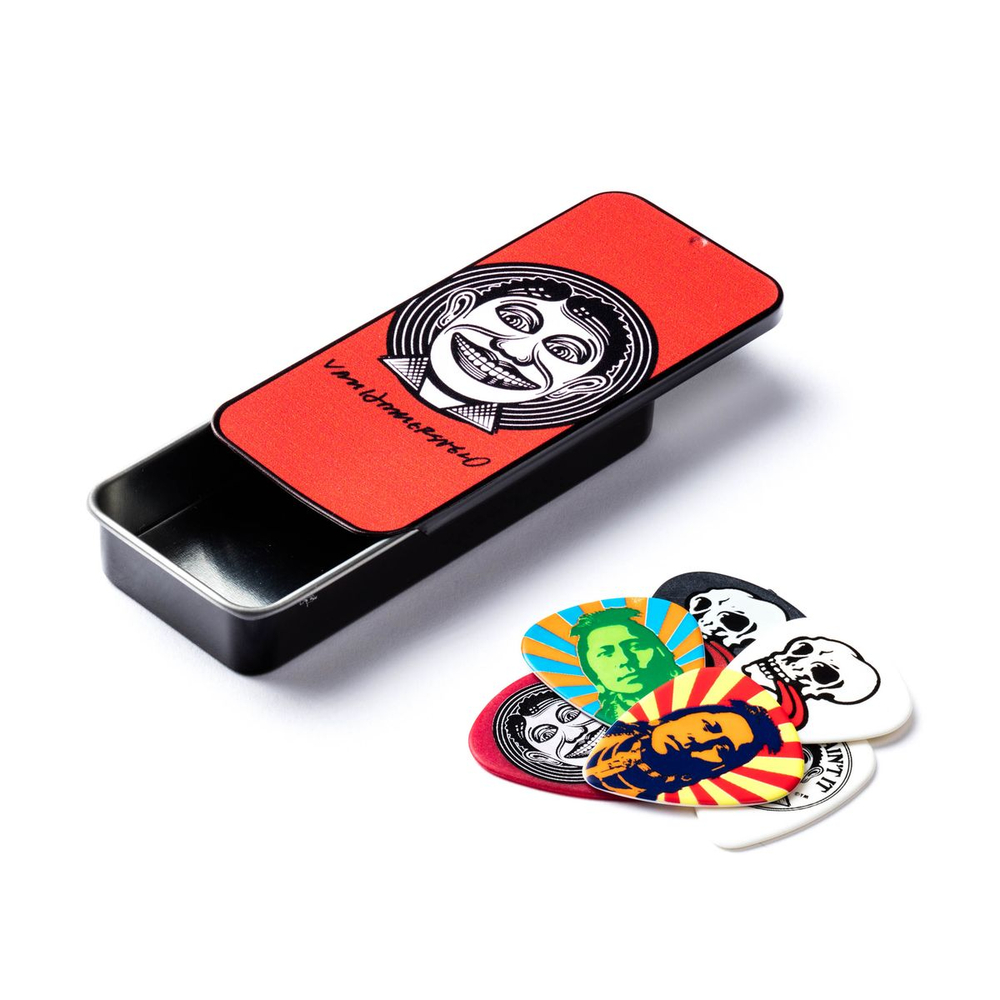 Dunlop JVHPT01M John Van Hamersveld Johnny Face Pick Tin SALE