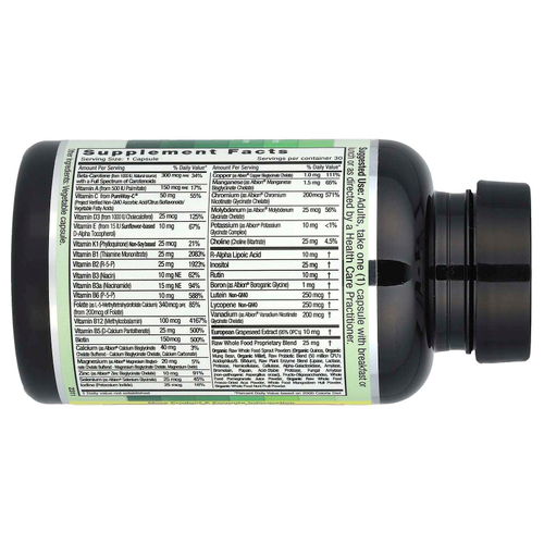 Emerald Laboratories, коферментный мультивитаминный комплекс, прием 1 раз в день, 30 вегетарианских капсул