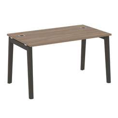 Onix Wood Direct Стол руководителя OW.SRR-3.8 Дуб Аризона/Дуб Темный/Металл Антрацит 1380*800*750