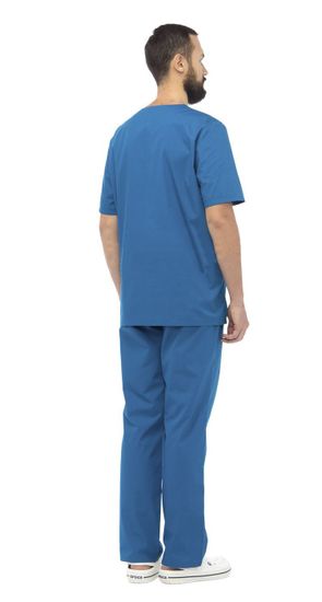 Костюм мужской "Юник" (морская волна/с.серый)