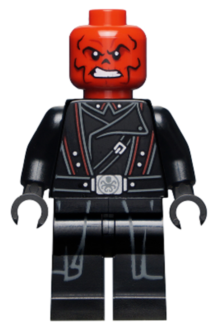 Минифигурка LEGO sh0750 Красный череп