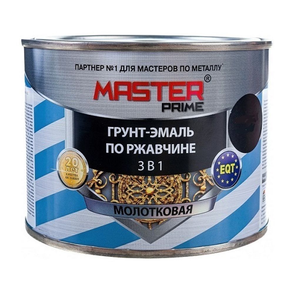 Грунт-эмаль по ржавчине голубая MASTER PRIME 2 л