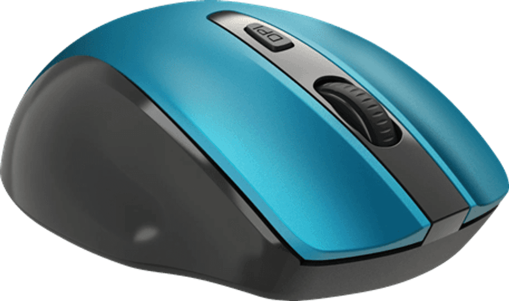 Мышь беспроводная Defender Prime MB-053 бирюзовый