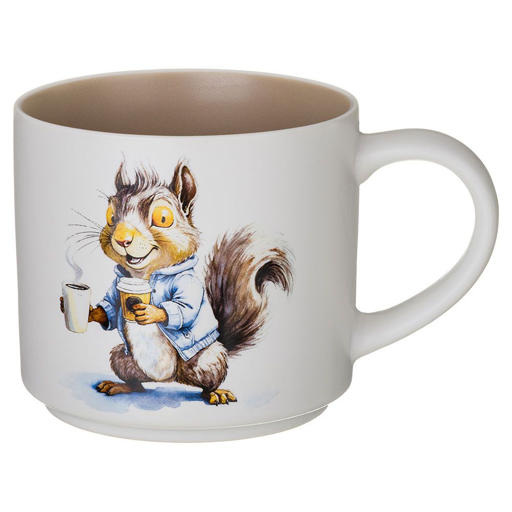 КРУЖКА LEFARD "CRAZY COFFEE" 500МЛ