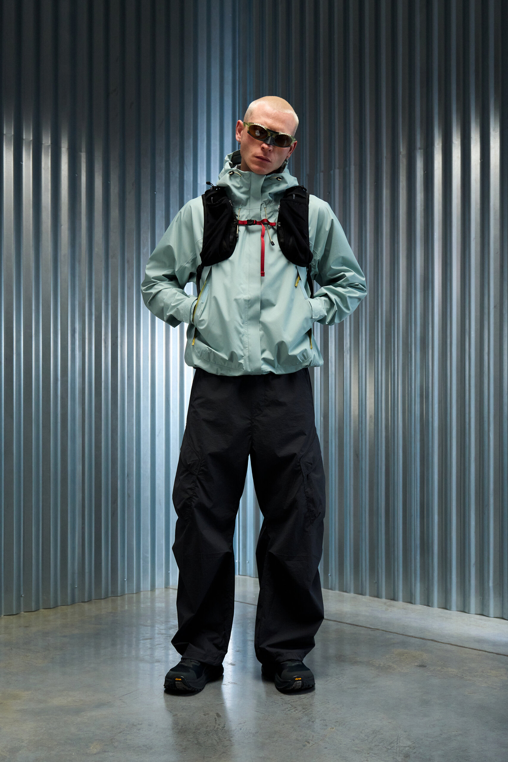 Куртка Nothomme Monterest Retro Mountain-Style Hard Shell Jacket "Yuehe Blue"