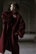 Пальто Zoe Burgundy