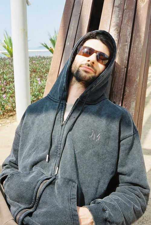 Худи Magamaev Zip black/dye черное