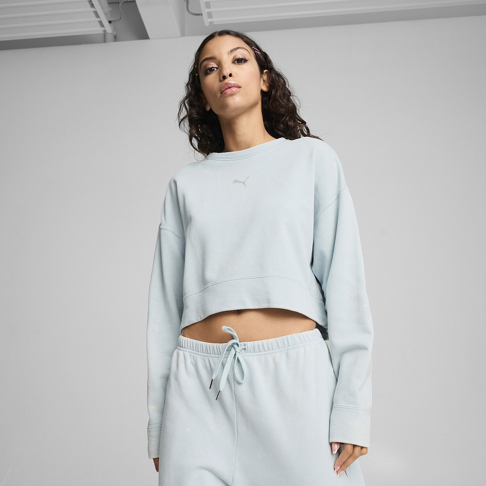 Женская толстовка PUMA DARE TO Relaxed Washed Crew