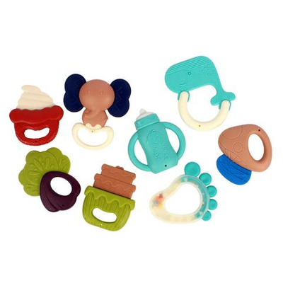 Набор погремушек 8шт, пакет 2855-5