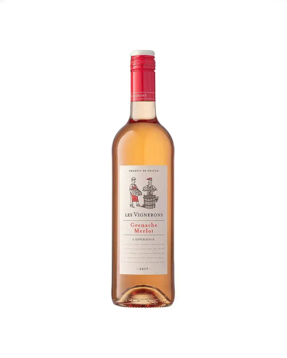 Les Vignerons Grenache Merlot Rosé 0,75 л.