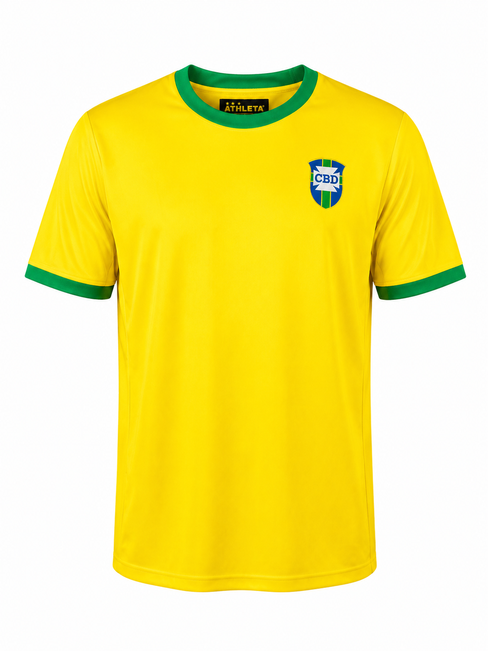 Футболка футбольная сборной Бразилии 1970 Пеле 10