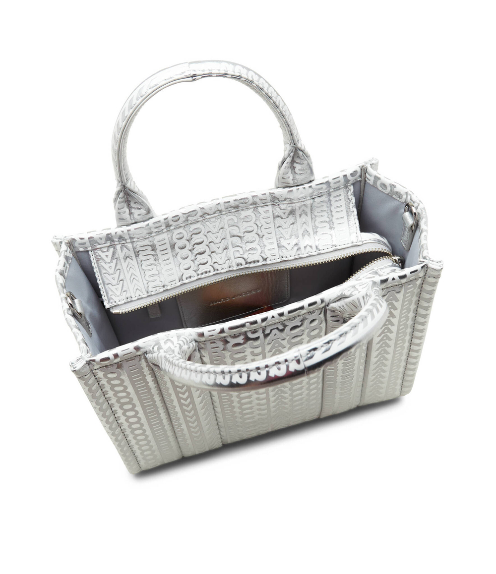 Кожаная сумка-трапеция THE MINI TOTE Marc Jacobs - белый(2F3HTT049H01)