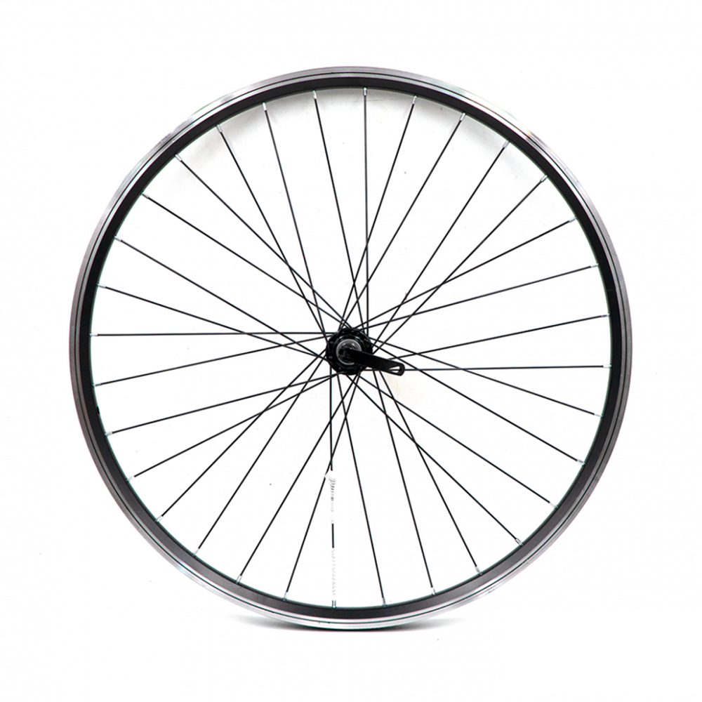 Колесо переднее 26" WZ-201FQR, 32 отв., 9мм(эксц)х100мм V-brake двустеночный