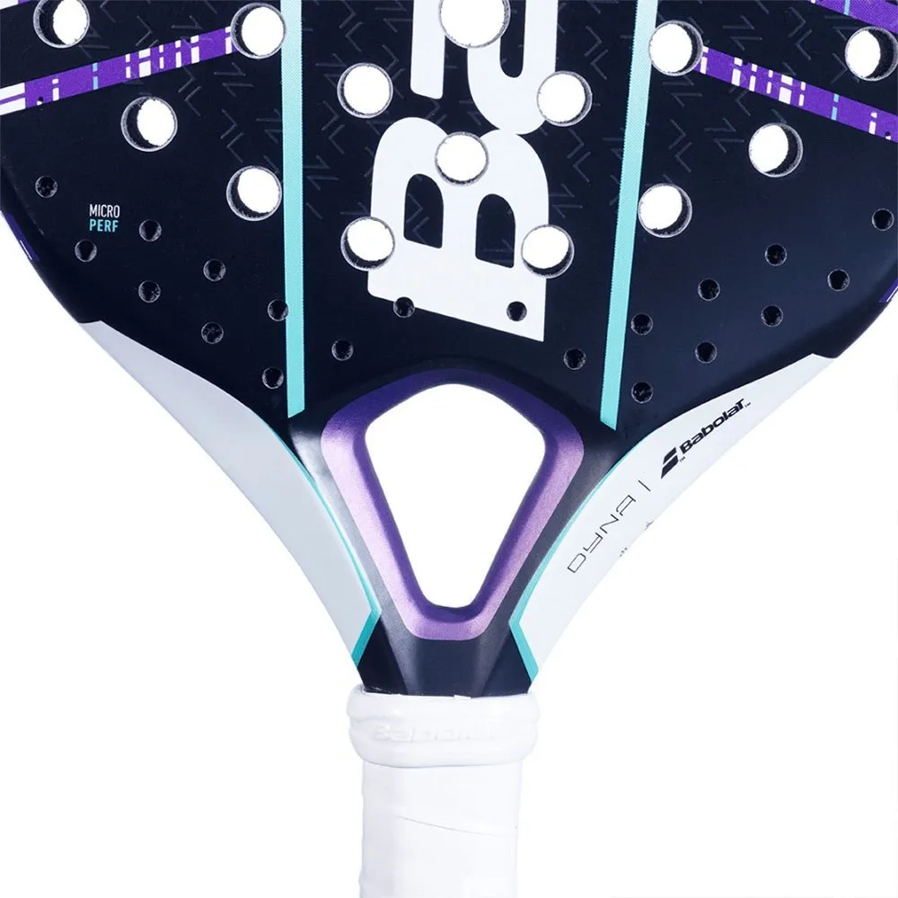 Babolat Женская ракетка для падела Dyna Spirit, черный/фиолетовый