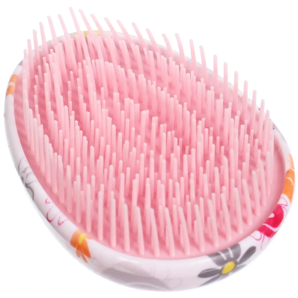 Расческа массжная компактная «МАРМЕЛАД», 8*6.5см (коробка PVS)