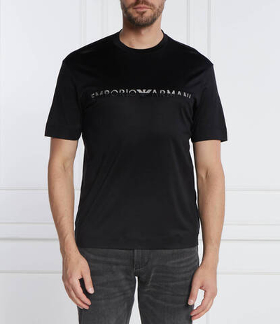 Футболка Emporio Armani - черный(6R1TDJ 1JUVZ)