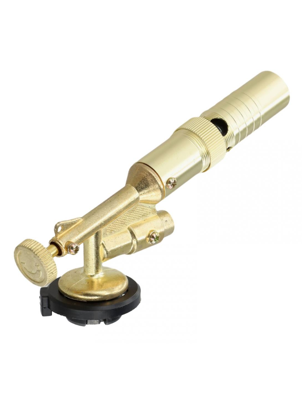 Газовая горелка с пьезоподжигом, латунь, до 1300 градусов