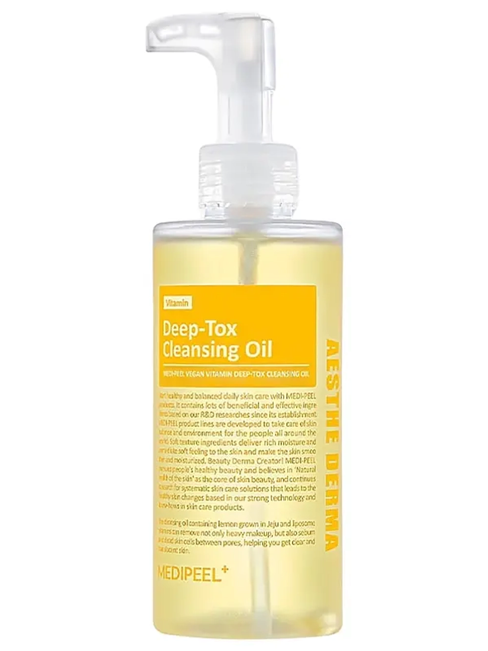 Medi-Peel Витаминное гидрофильное масло с липосомами Vegan Vitamin Deep-Tox Cleansing Oil 200 мл