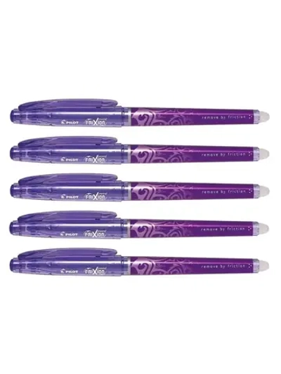Ручка FriXion Point стираемые чернила, фиолетовая, 5 шт.