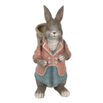 Декоративная фигура "Кролик с корзиной"