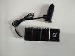 Разветвитель A2DM 3 выхода + USB 500mA, 60W, LED индикация, 12/24В, штекер-шнур, блистер/100