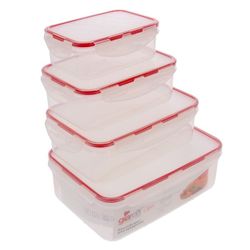 Набор контейнеров прямоугольных для пищ. продуктов (0,5л; 1,0л; 2,0л)