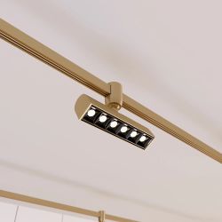 Светильник ART-APRIORI-LASER-TURN-L165-8W Warm3000 (GD, 48 deg, 48V) (Arlight, IP20 Металл, 3 года) 039285