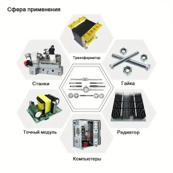 Резьбонарезной набор (лерка-метчик, плашек) 12/ 20шт