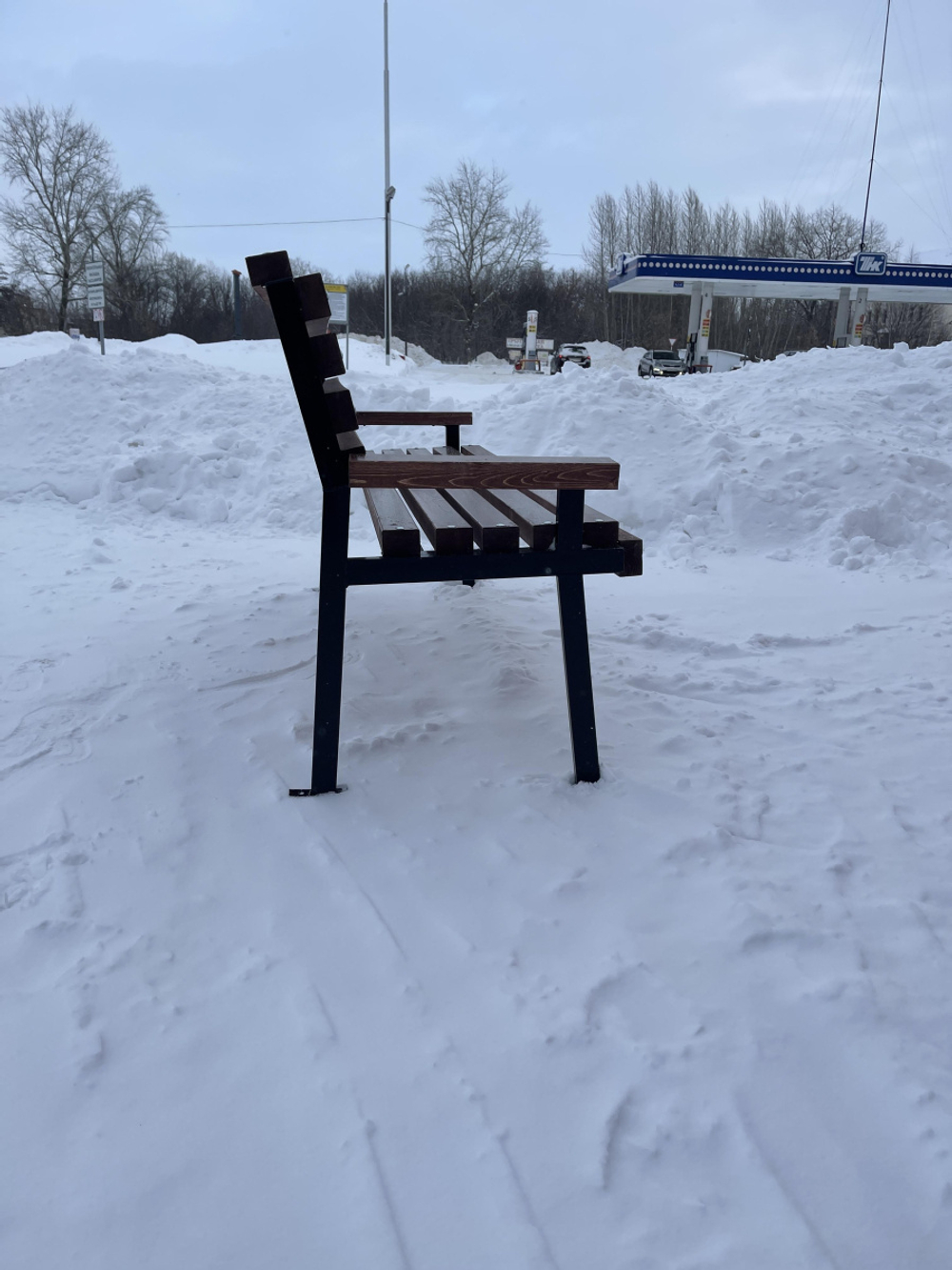 Скамейка "Модерн с подлокотником" 1,5 м