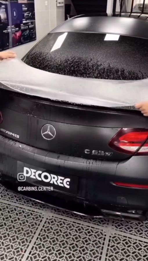 Матовая антигравийная сатин пленка Carbins PPF M90 👍😄