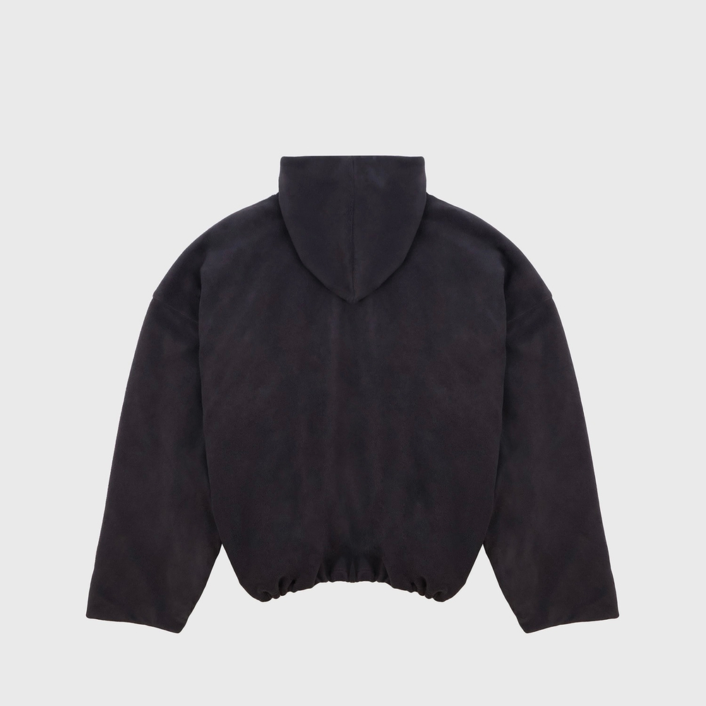 Худи Yeezy Gap Engineered by Balenciaga Polar Fleece Padded Hoodie Dark Grey