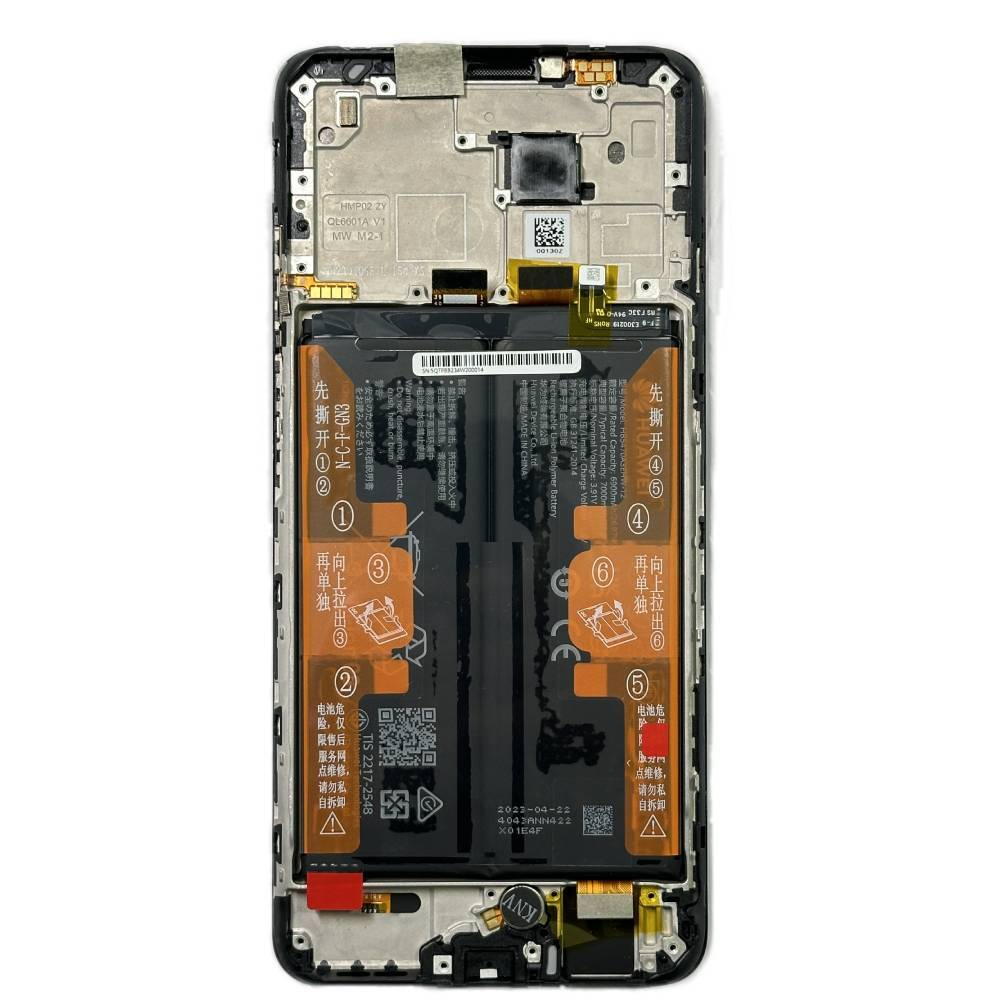 Huawei nova Y91 (STG-LX1) / Дисплей (в сборе с тачскрином и аккумулятором) (в рамке) (ORIG-SP)