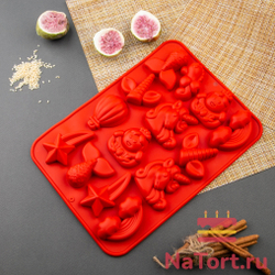 Форма силиконовая «Страна единорога», 14 ячеек