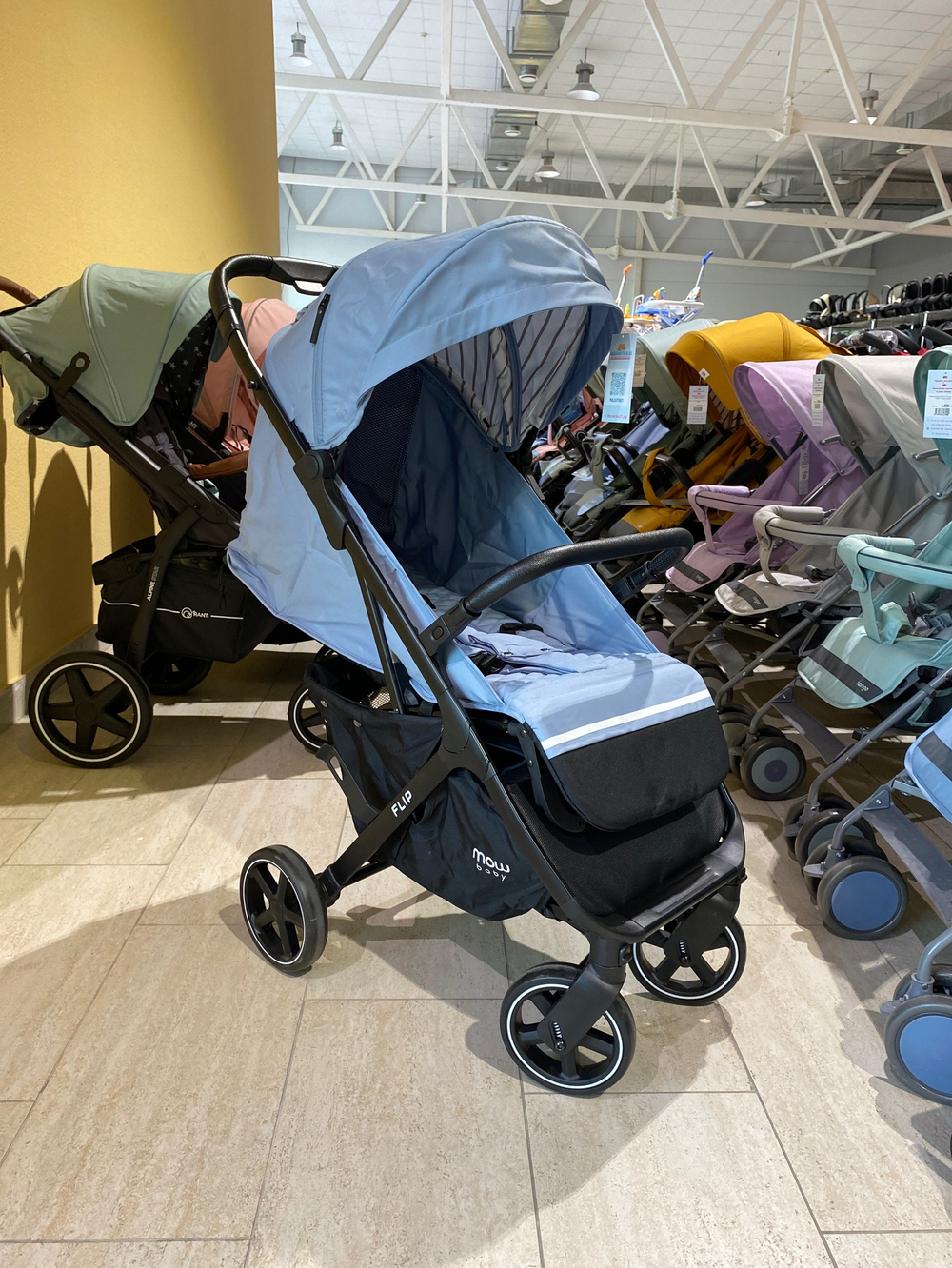 Коляска детская MOWBaby "FLIP" MB550 Blue