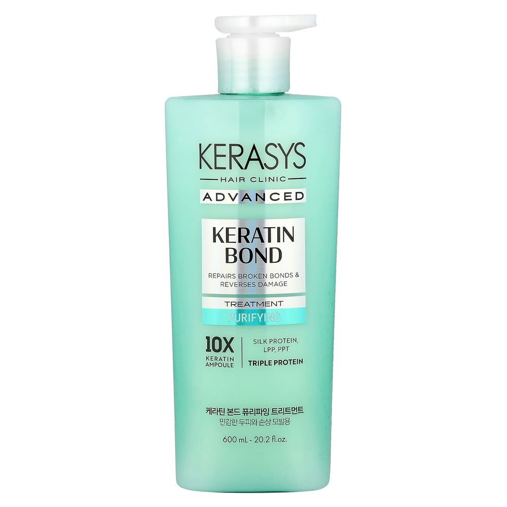 Kerasys, Advanced, Keratin Bond Treatment, очищающее средство, 600 мл (20,2 жидк. Унции)