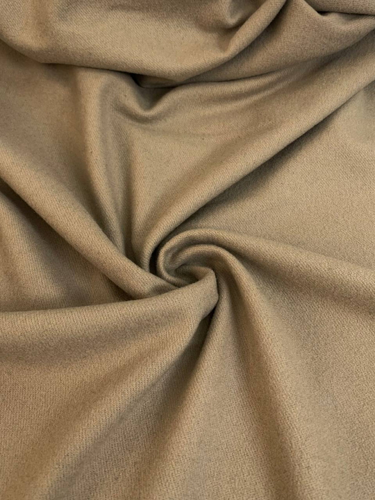 Костюмная шерсть, бежевый, шерсть, отрез 2,25м
