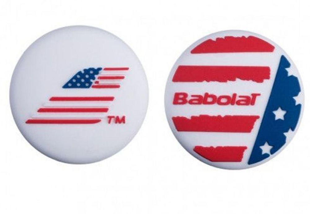 Виброгаситель Babolat Loony Damp US - white/red/navy