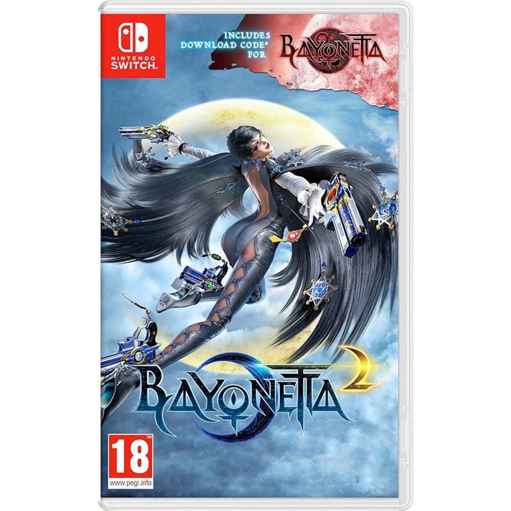 Bayonetta 2 (includes Bayonetta 1 DLC Code) [NSW, английская версия]