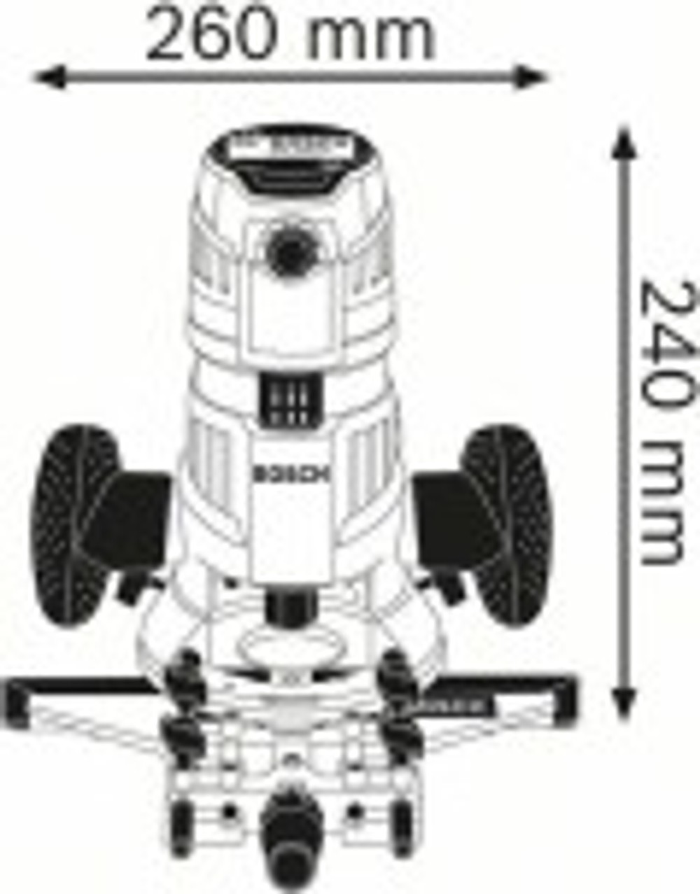 Фрезер сетевой BOSCH GMF 1600 CE 0601624002 Кейс L-Boxx