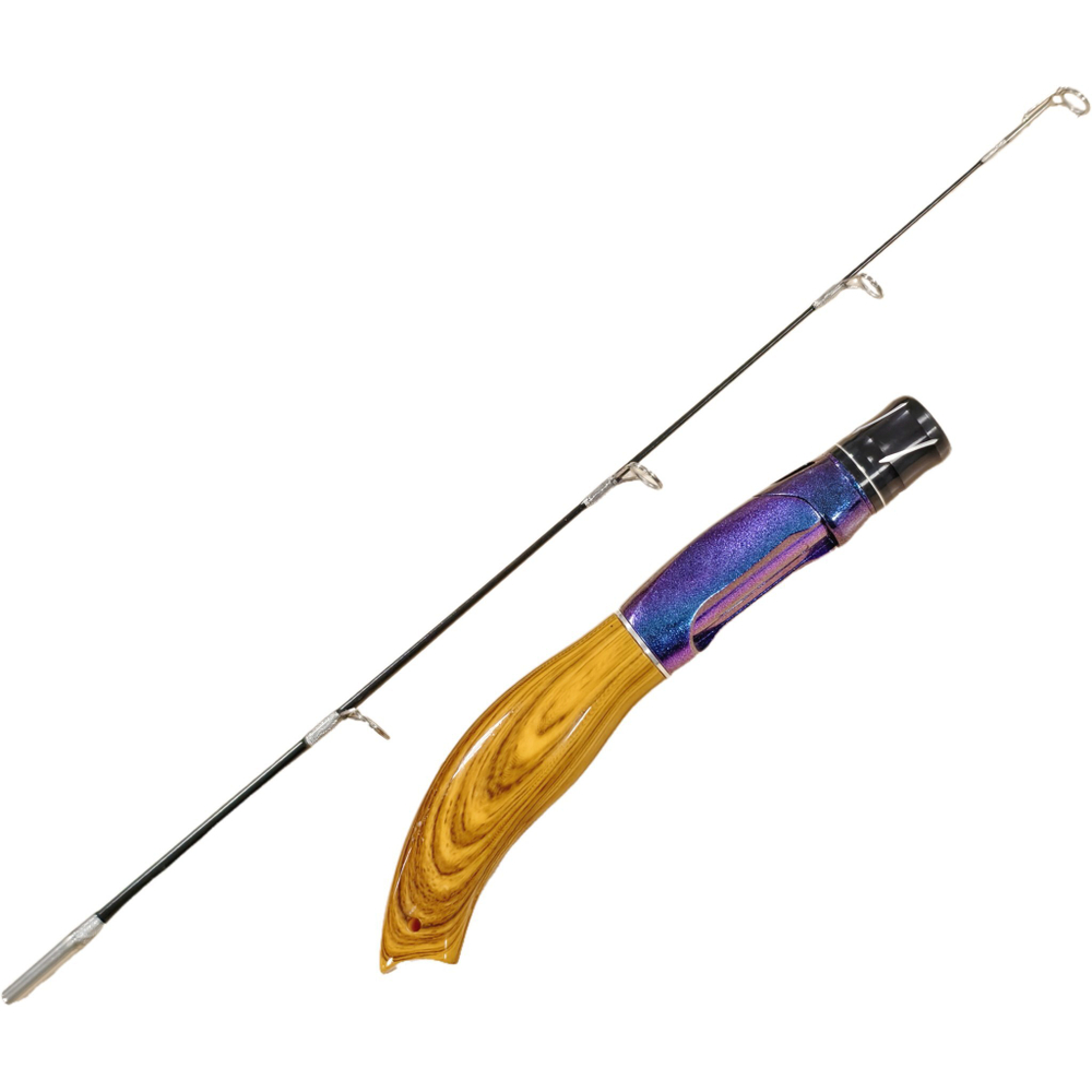 Удочка зимняя Wei Yang желтая тест 5-20гр. 60 см.