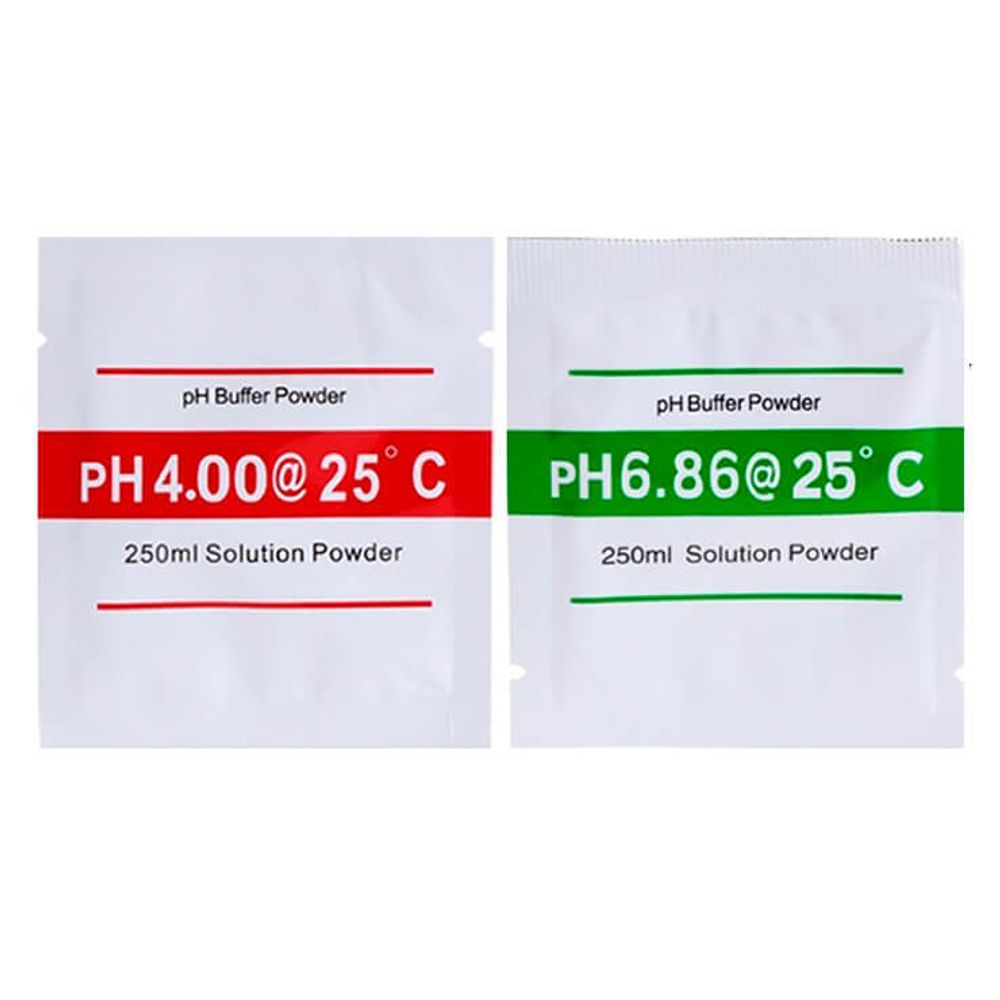 Буферные порошки для калибровки pH-метра, pH-тестера, измерителя кислотности 2шт. (4.00, 6.86)
