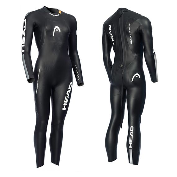 Гидрокостюм женский Head Black Marlin 4/3/1,5мм гладкий внешн./нейлон внутри 4 мм