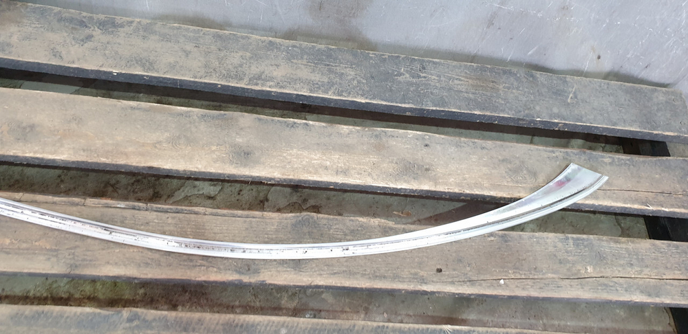 Молдинг двери задней левой Mercedes S (W222) 13-20 Б/У Оригинал A2226989700