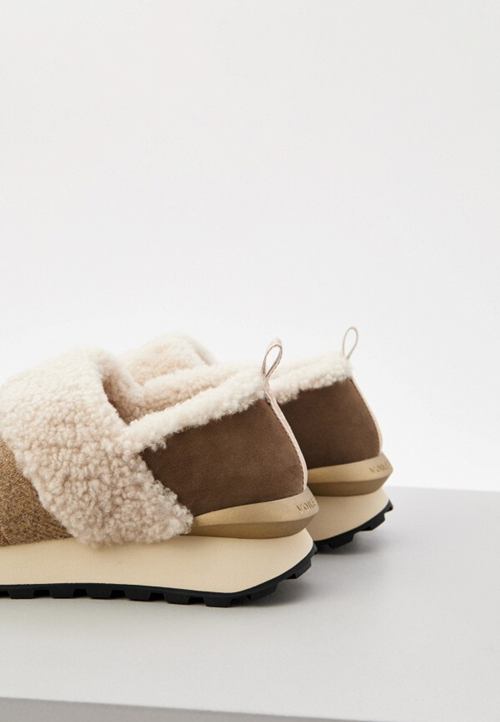 Слипоны VOILEBLANCHE OWARK SLIP бежевый