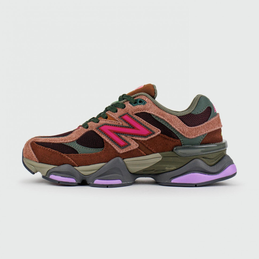 кроссовки New Balance 9060 Burgundy Pink Wmns
