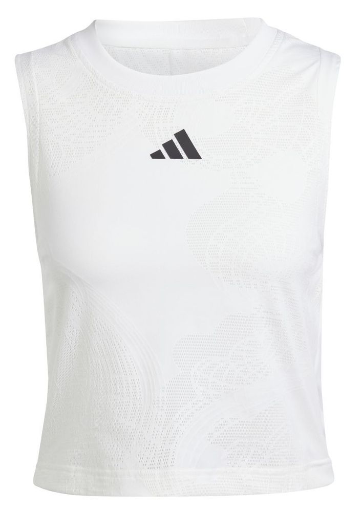Женский топ теннисный Adidas Match Tank Pro - white